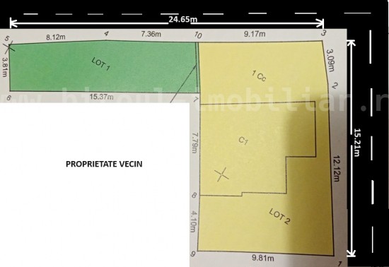 Vanzare Teren Intravilan 208 m² - central, Cumpana